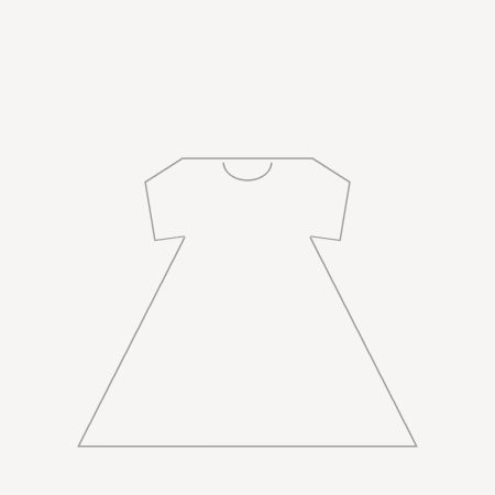 Cropped Denim Kaftan